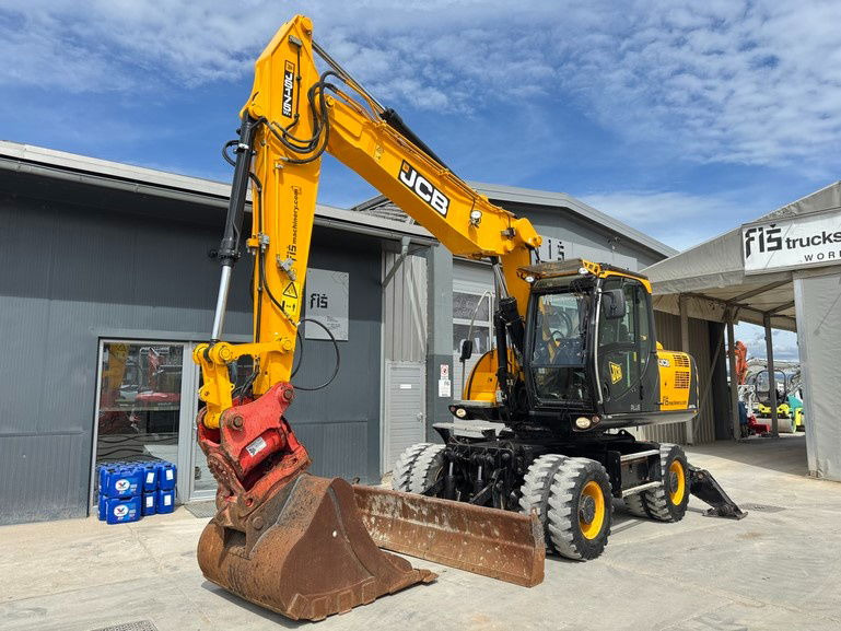 JCB JS175W - 2019 Year - 6640 Hours - Stabilizers - Ekskavator roda: gambar 1 JCB JS175W - 2019 Year - 6640 Hours - Stabilizers - Ekskavator roda: gambar 1