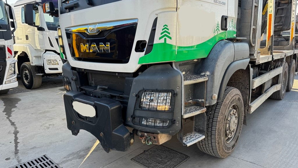 MAN TGA 33.480 6x6 forest truck - Epsilon M12Z + scissors + Trailer Gsodam - Truk logging, Truk derek: gambar 2 MAN TGA 33.480 6x6 forest truck - Epsilon M12Z + scissors + Trailer Gsodam - Truk logging, Truk derek: gambar 2
