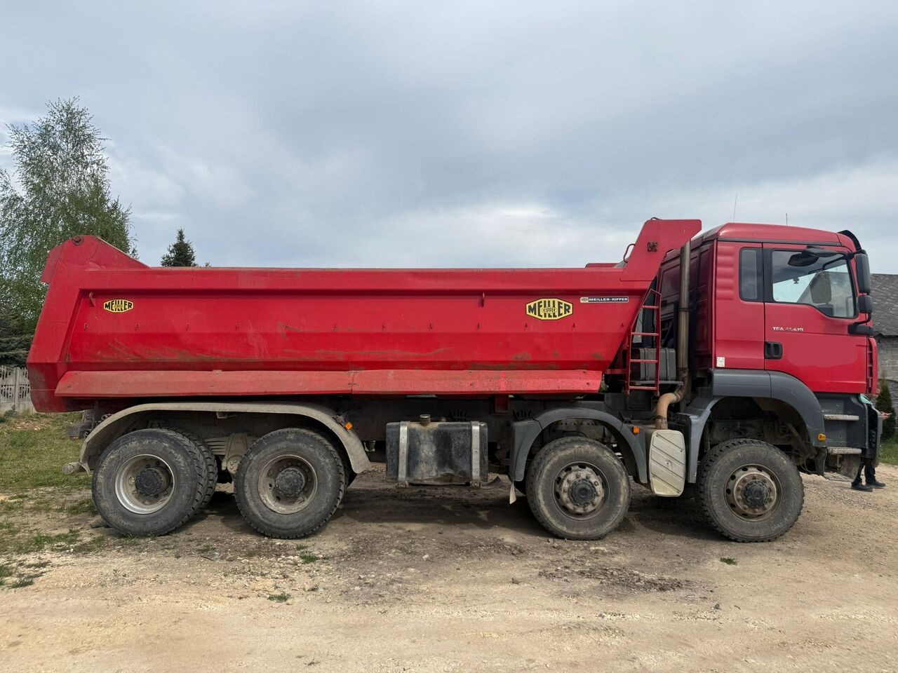 MAN TGA 41.410 8x6 Meiller Mulda Tipper - Truk jungkit: gambar 5 MAN TGA 41.410 8x6 Meiller Mulda Tipper - Truk jungkit: gambar 5