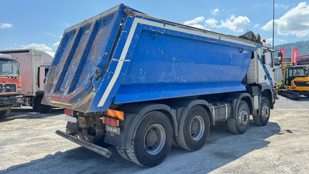MAN TGA 41.480 8x4 tipper 19m3 - ac - hydraulic side - Truk jungkit: gambar 4 MAN TGA 41.480 8x4 tipper 19m3 - ac - hydraulic side - Truk jungkit: gambar 4