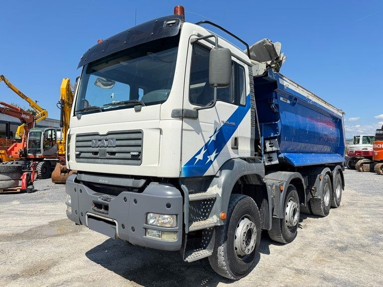 MAN TGA 41.480 8x4 tipper 19m3 - ac - hydraulic side - Truk jungkit: gambar 1 MAN TGA 41.480 8x4 tipper 19m3 - ac - hydraulic side - Truk jungkit: gambar 1