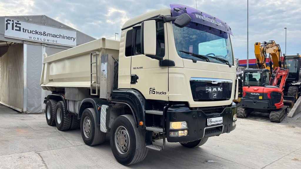 MAN TGS 35.480 8x4 schmitz dumper tipper - Truk jungkit: gambar 3 MAN TGS 35.480 8x4 schmitz dumper tipper - Truk jungkit: gambar 3