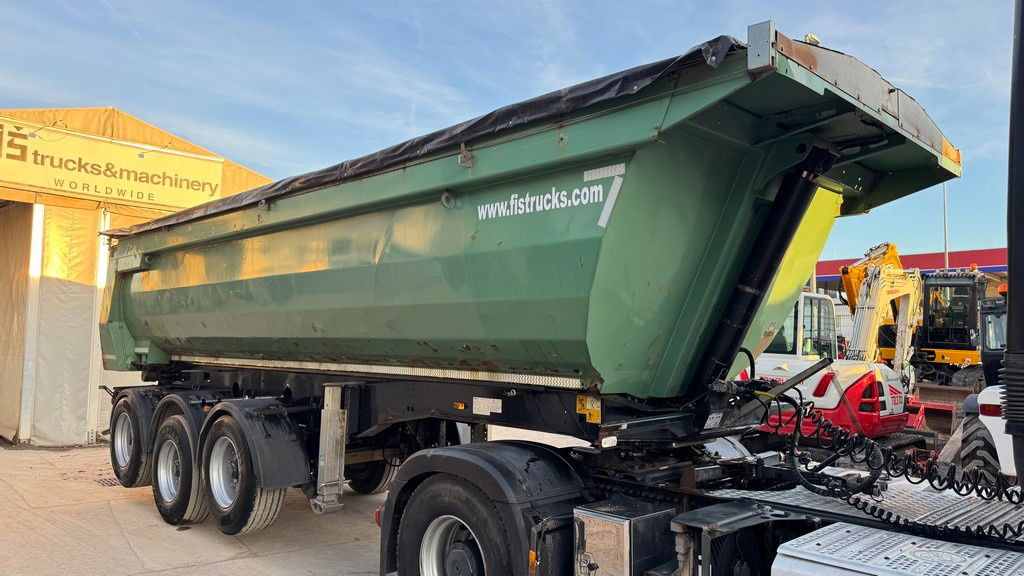 Meiller Kisa 3 - 3-Axle Tipper Trailer - hydr. back - Semi-trailer jungkit: gambar 3 Meiller Kisa 3 - 3-Axle Tipper Trailer - hydr. back - Semi-trailer jungkit: gambar 3