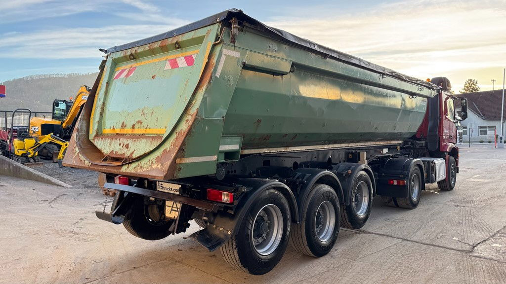 Meiller Kisa 3 - 3-Axle Tipper Trailer - hydr. back - Semi-trailer jungkit: gambar 5 Meiller Kisa 3 - 3-Axle Tipper Trailer - hydr. back - Semi-trailer jungkit: gambar 5
