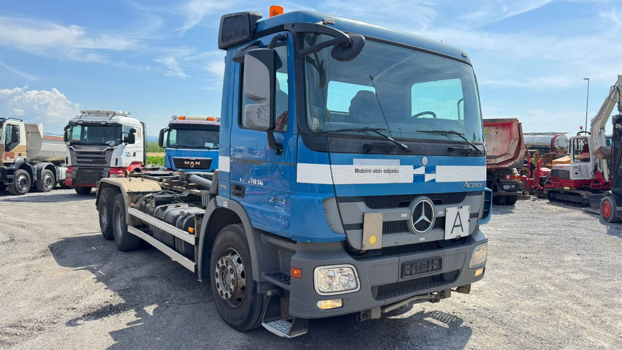 Mercedes-Benz Actros 2641 6x4 hiab abroll tipper - spring - Pengangkut kontainer/ Container truck: gambar 3 Mercedes-Benz Actros 2641 6x4 hiab abroll tipper - spring - Pengangkut kontainer/ Container truck: gambar 3