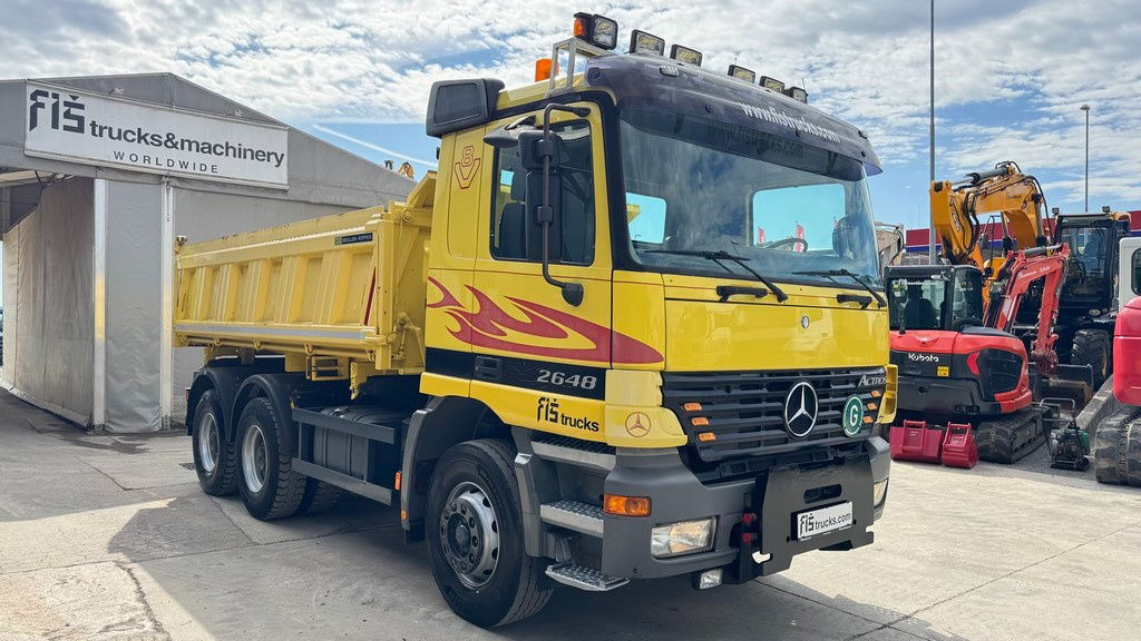 Mercedes-Benz Actros 2648 K 6X4 meiller bordmatic - air condition - Truk jungkit: gambar 3 Mercedes-Benz Actros 2648 K 6X4 meiller bordmatic - air condition - Truk jungkit: gambar 3