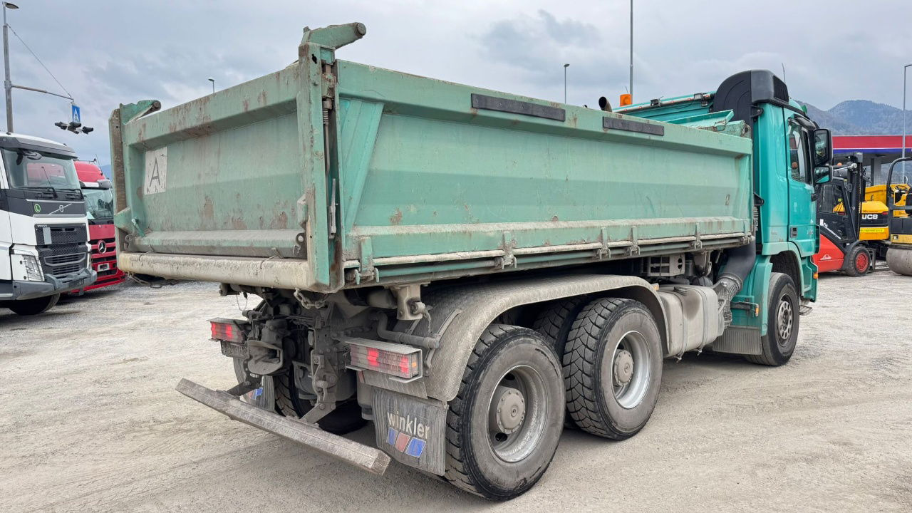 Mercedes-Benz Actros 2655 6x4 meiller bordmatic tipper - retarder - V8 - Truk jungkit: gambar 4 Mercedes-Benz Actros 2655 6x4 meiller bordmatic tipper - retarder - V8 - Truk jungkit: gambar 4