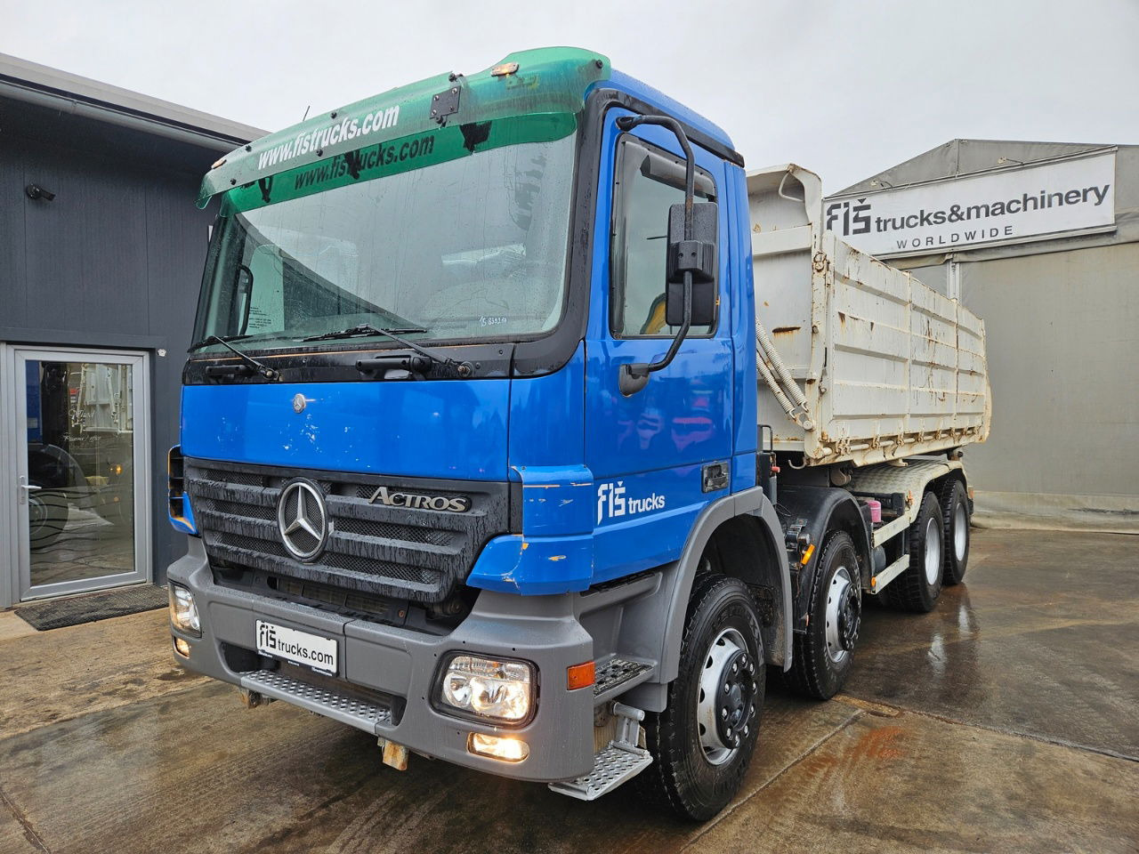 Mercedes-Benz Actros 3241 8x4 3 sided tipper - full spring - Truk jungkit: gambar 1 Mercedes-Benz Actros 3241 8x4 3 sided tipper - full spring - Truk jungkit: gambar 1
