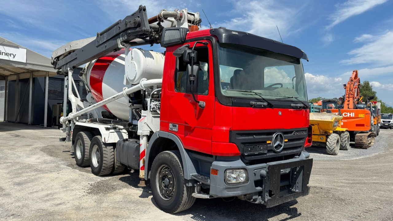 Mercedes-Benz Actros 3341 6x4 7m3 + 24m Cifa - Truk pengaduk beton: gambar 3 Mercedes-Benz Actros 3341 6x4 7m3 + 24m Cifa - Truk pengaduk beton: gambar 3