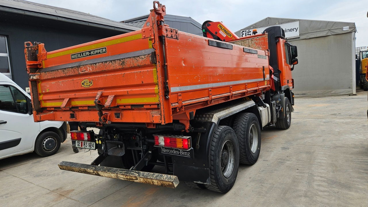 Mercedes-Benz Actros 3346 K palfinger PK 18002 - bordmatic - meiller tipper - EPS 3 pedals - Truk jungkit: gambar 5 Mercedes-Benz Actros 3346 K palfinger PK 18002 - bordmatic - meiller tipper - EPS 3 pedals - Truk jungkit: gambar 5