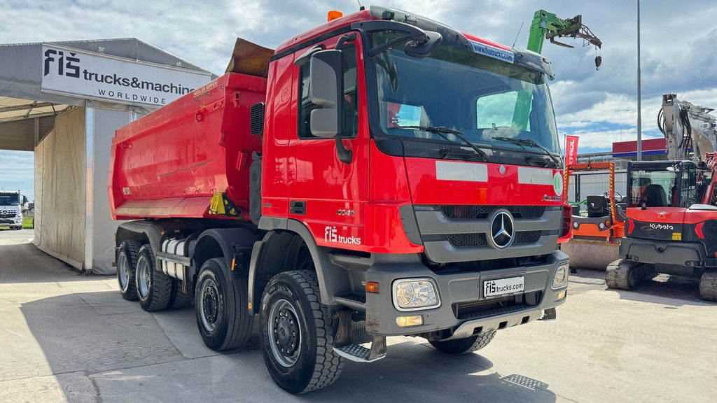 Mercedes-Benz Actros 4141 K 8x6 meiller mulda tipper - air condition - Truk jungkit: gambar 3 Mercedes-Benz Actros 4141 K 8x6 meiller mulda tipper - air condition - Truk jungkit: gambar 3