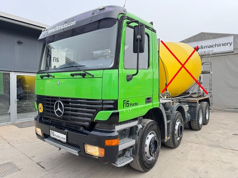Mercedes-Benz Actros 4143 8x4 chassis - big axle - Truk sasis: gambar 1 Mercedes-Benz Actros 4143 8x4 chassis - big axle - Truk sasis: gambar 1