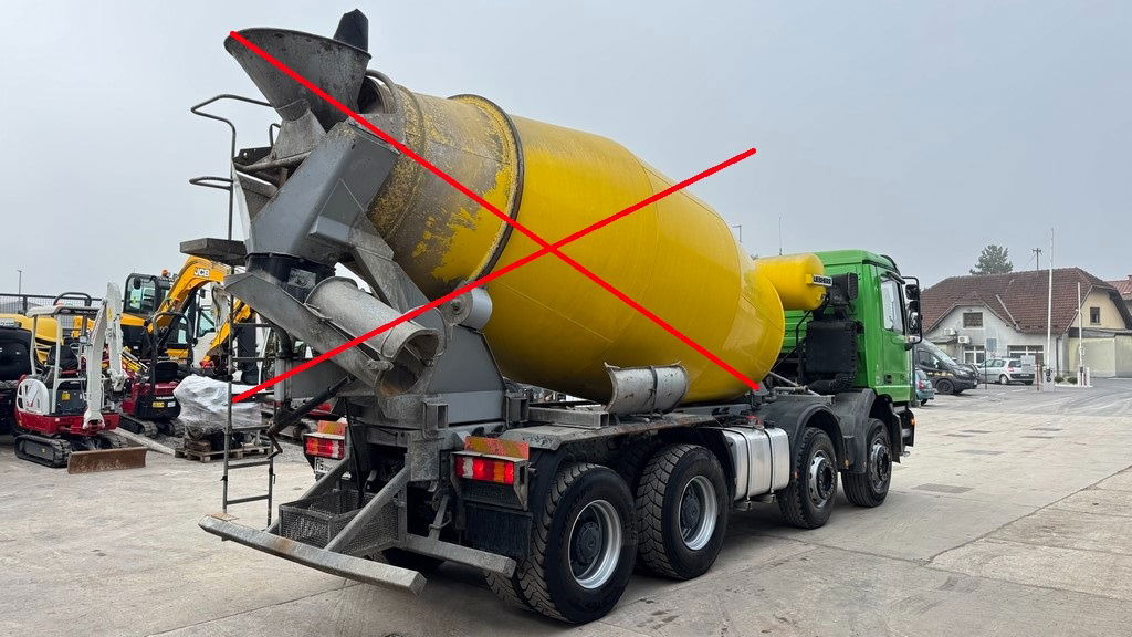 Mercedes-Benz Actros 4143 8x4 chassis - big axle - Truk sasis: gambar 4 Mercedes-Benz Actros 4143 8x4 chassis - big axle - Truk sasis: gambar 4