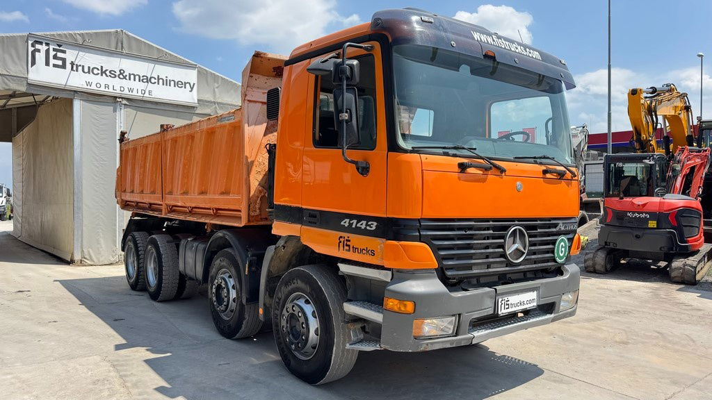 Mercedes-Benz Actros 4143 K 8x4 meiller tipper - Truk jungkit: gambar 3 Mercedes-Benz Actros 4143 K 8x4 meiller tipper - Truk jungkit: gambar 3