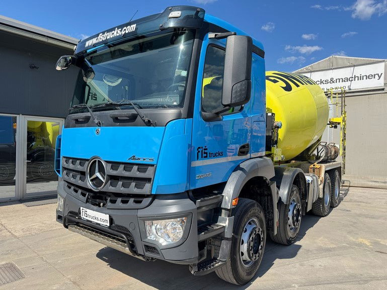 Mercedes-Benz Arocs 3543 8x4 schwing mixer 9m3 - Truk pengaduk beton: gambar 1 Mercedes-Benz Arocs 3543 8x4 schwing mixer 9m3 - Truk pengaduk beton: gambar 1