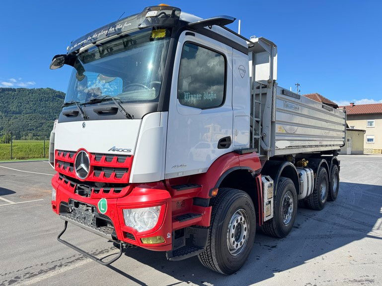 Mercedes-Benz Arocs 4146 8X4 meiller tipper - bordmatic - Truk jungkit: gambar 1 Mercedes-Benz Arocs 4146 8X4 meiller tipper - bordmatic - Truk jungkit: gambar 1