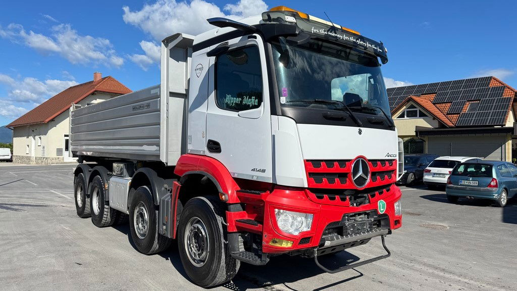 Mercedes-Benz Arocs 4146 8X4 meiller tipper - bordmatic - Truk jungkit: gambar 3 Mercedes-Benz Arocs 4146 8X4 meiller tipper - bordmatic - Truk jungkit: gambar 3