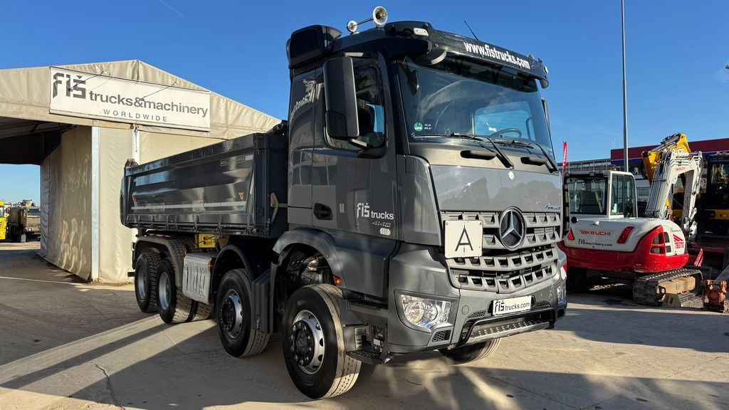 Mercedes-Benz Arocs 4148 8X4 meiller tipper - bordmatic - Truk jungkit: gambar 3 Mercedes-Benz Arocs 4148 8X4 meiller tipper - bordmatic - Truk jungkit: gambar 3