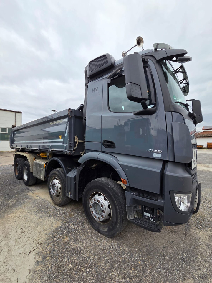 Mercedes-Benz Arocs 4148 8X4 meiller tipper - bordmatic - Truk jungkit: gambar 3 Mercedes-Benz Arocs 4148 8X4 meiller tipper - bordmatic - Truk jungkit: gambar 3