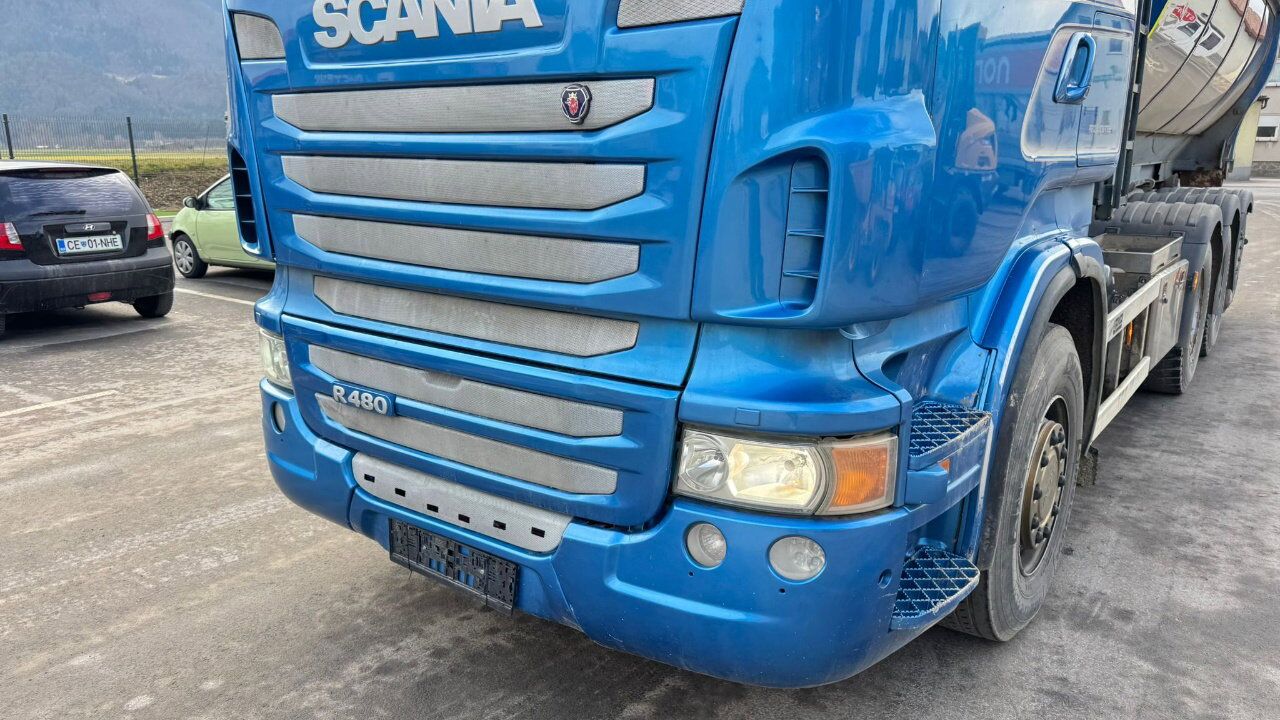 Scania R 480 8x4 Tridem abroll tipper 20T - Asfalt bucket 15m3 - Hook lift: gambar 2 Scania R 480 8x4 Tridem abroll tipper 20T - Asfalt bucket 15m3 - Hook lift: gambar 2