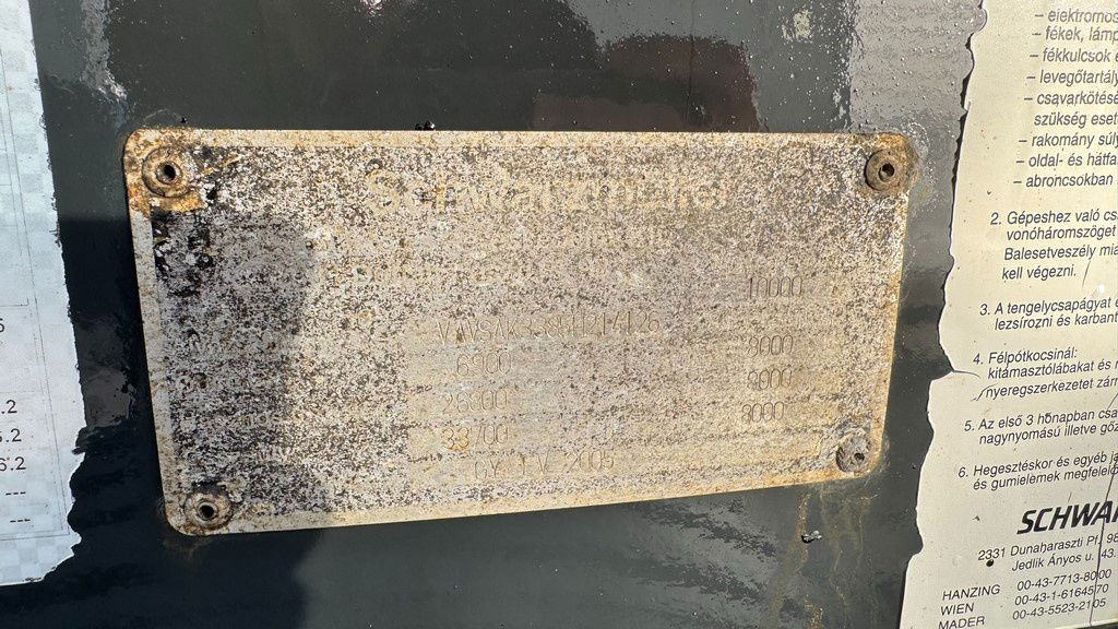 Semi-trailer jungkit Schwarzmüller 3A Stmks/E 3-Axle Tipper Trailer - lift axle: gambar 18 Semi-trailer jungkit Schwarzmüller 3A Stmks/E 3-Axle Tipper Trailer - lift axle: gambar 18