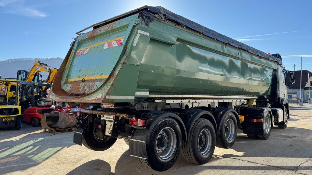 Schwarzmüller Meiller Mhps 12/27 3-Axle Tipper Trailer - hydr. back - Semi-trailer jungkit: gambar 4 Schwarzmüller Meiller Mhps 12/27 3-Axle Tipper Trailer - hydr. back - Semi-trailer jungkit: gambar 4