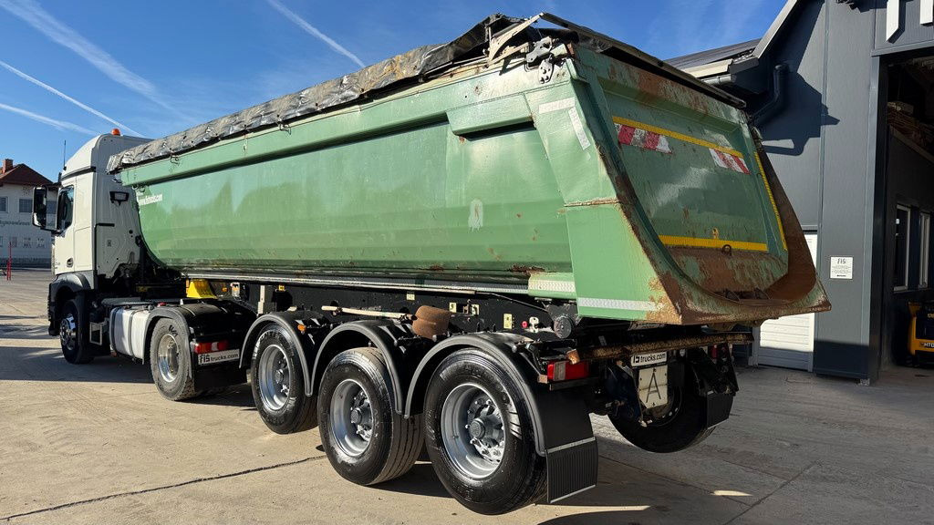 Schwarzmüller Meiller Mhps 12/27 3-Axle Tipper Trailer - hydr. back - Semi-trailer jungkit: gambar 3 Schwarzmüller Meiller Mhps 12/27 3-Axle Tipper Trailer - hydr. back - Semi-trailer jungkit: gambar 3