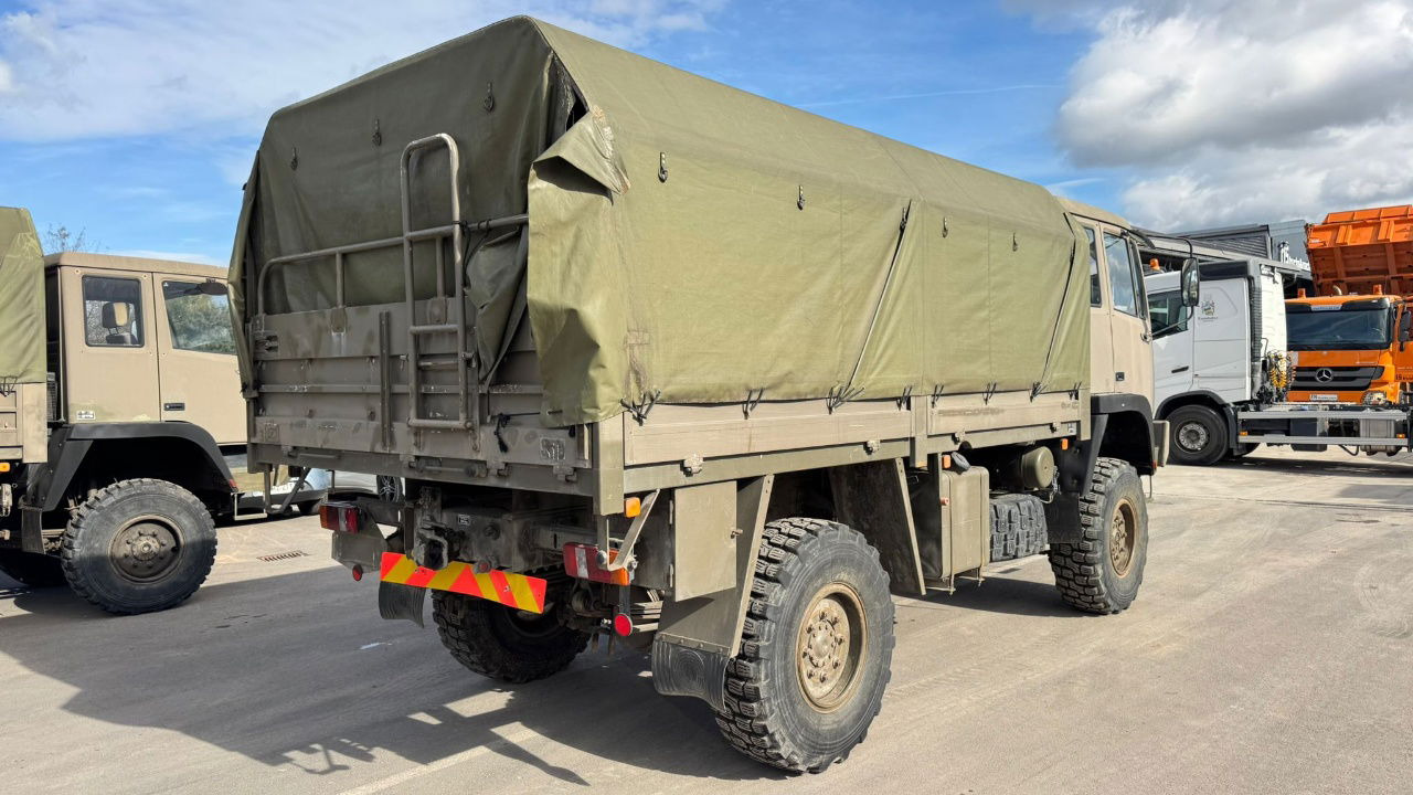 Steyr 12M18 4X4 stake body - truck - Truk dengan terpal samping: gambar 4 Steyr 12M18 4X4 stake body - truck - Truk dengan terpal samping: gambar 4