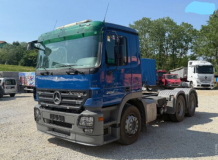Mercedes-Benz Actros 2655 6X4 - V8 - tipp. hydr. - Tractor head: gambar 1 Mercedes-Benz Actros 2655 6X4 - V8 - tipp. hydr. - Tractor head: gambar 1