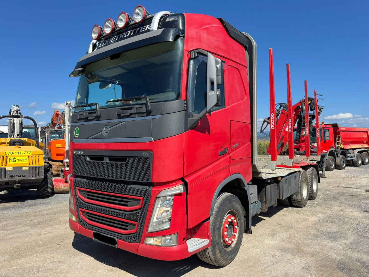 Volvo FH 500 500 6x4 forest truck - Epsilon 110Z - scissors - Pengangkut kontainer/ Container truck: gambar 1 Volvo FH 500 500 6x4 forest truck - Epsilon 110Z - scissors - Pengangkut kontainer/ Container truck: gambar 1