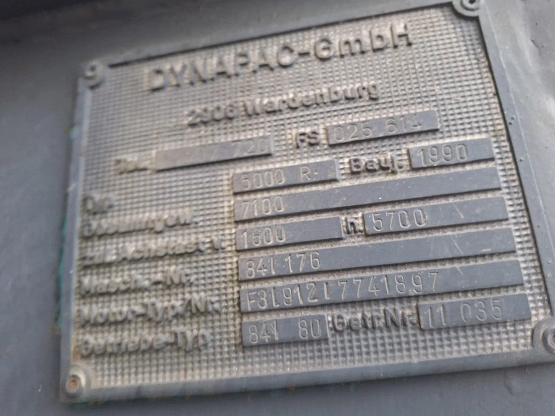 Dynapac 5000R - Mesin aspal: gambar 5 Dynapac 5000R - Mesin aspal: gambar 5