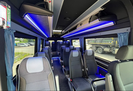 Mercedes Benz 517 cdi BusDesign Comfort 19+1+1 Schlafsitze / USB / Klima / Automatik - Bus mini, Van penumpang: gambar 5 Mercedes Benz 517 cdi BusDesign Comfort 19+1+1 Schlafsitze / USB / Klima / Automatik - Bus mini, Van penumpang: gambar 5