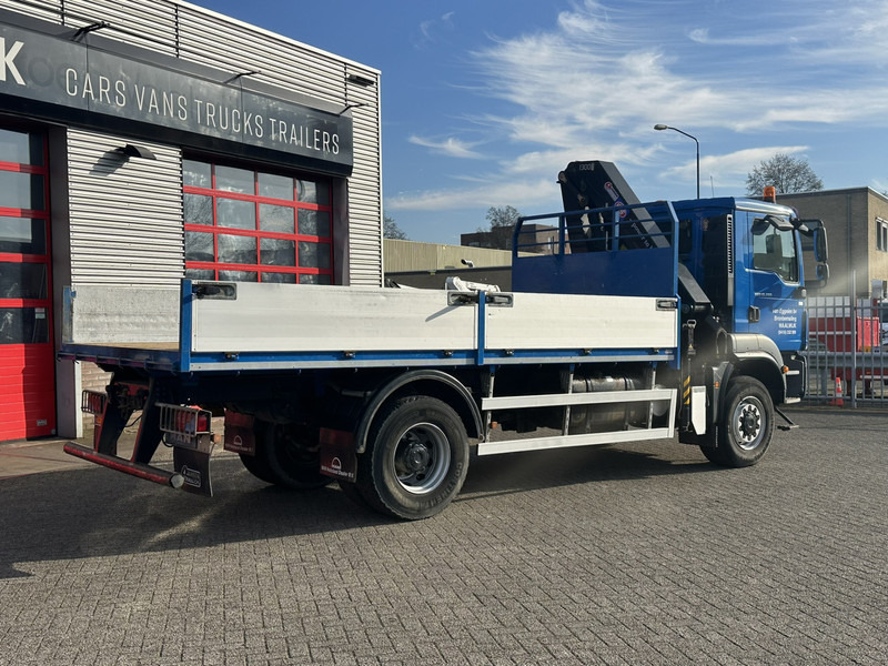 MAN TGM 18-290 4x4 Kraan met Open laadbak HMF Kraan 13 T - Truk derek: gambar 4 MAN TGM 18-290 4x4 Kraan met Open laadbak HMF Kraan 13 T - Truk derek: gambar 4