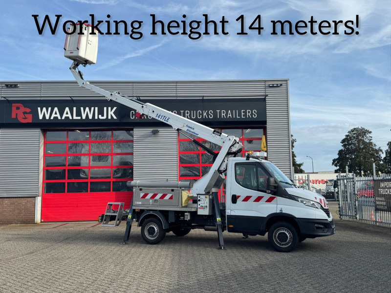 Iveco Daily 35S14 Werkhoogte 14 mtr, 221 draaiuren 18.215 km - Van pengiriman: gambar 1 Iveco Daily 35S14 Werkhoogte 14 mtr, 221 draaiuren 18.215 km - Van pengiriman: gambar 1