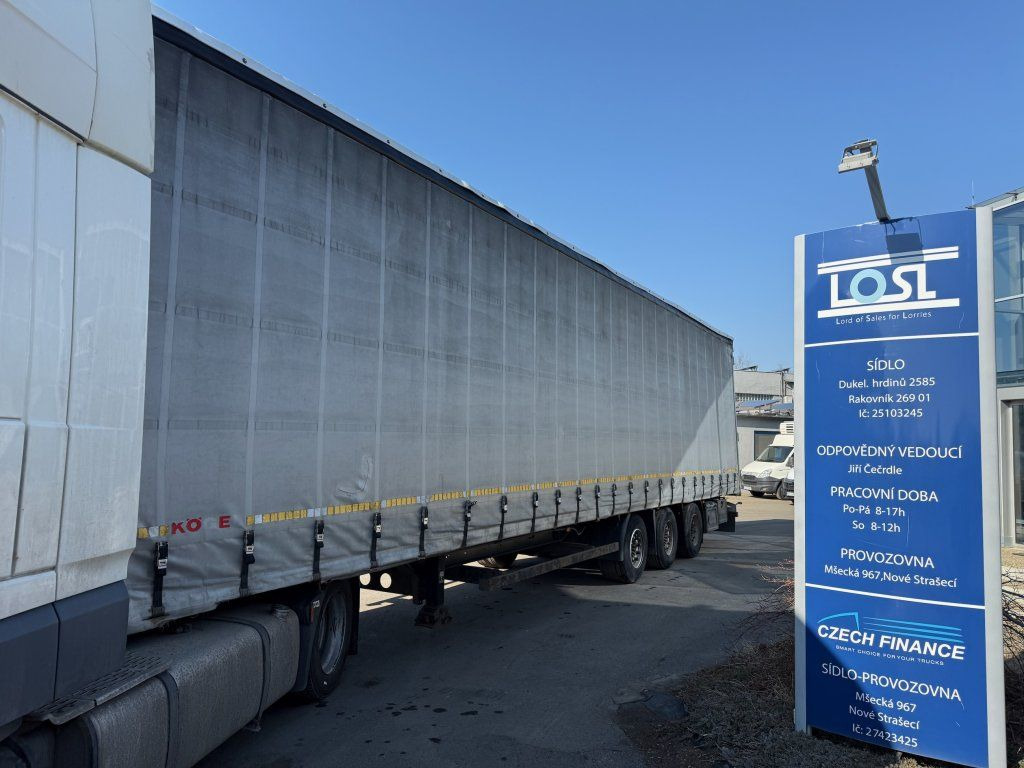 Kögel S24-1 MEGA/lowdeck - Semi-trailer dengan terpal samping: gambar 5 Kögel S24-1 MEGA/lowdeck - Semi-trailer dengan terpal samping: gambar 5