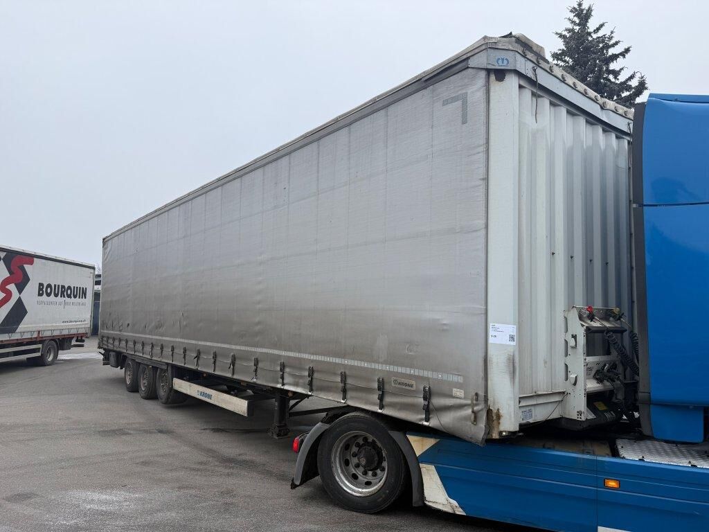 Krone SD MEGA/lowdeck - Semi-trailer dengan terpal samping: gambar 1 Krone SD MEGA/lowdeck - Semi-trailer dengan terpal samping: gambar 1