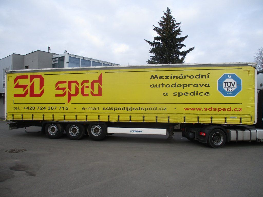 Krone SD - Semi-trailer dengan terpal samping: gambar 3 Krone SD - Semi-trailer dengan terpal samping: gambar 3
