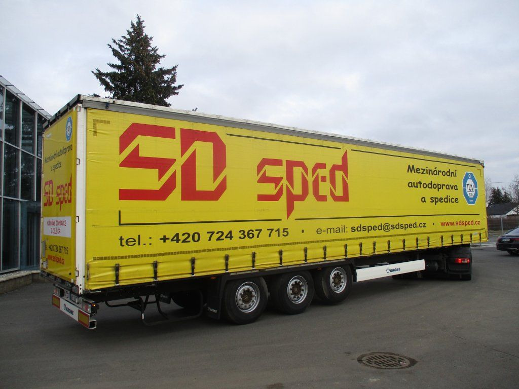 Krone SD - Semi-trailer dengan terpal samping: gambar 5 Krone SD - Semi-trailer dengan terpal samping: gambar 5
