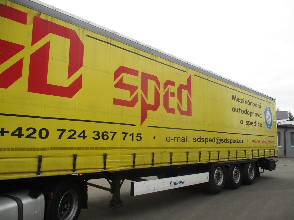 Krone SD - Semi-trailer dengan terpal samping: gambar 2 Krone SD - Semi-trailer dengan terpal samping: gambar 2