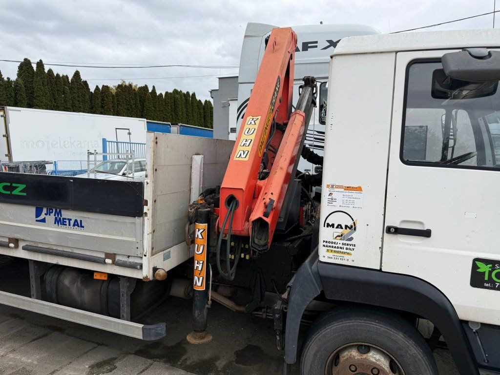 Truk derek MAN 12.185 EURO 3 Kran UNBEWEGLICH: gambar 7