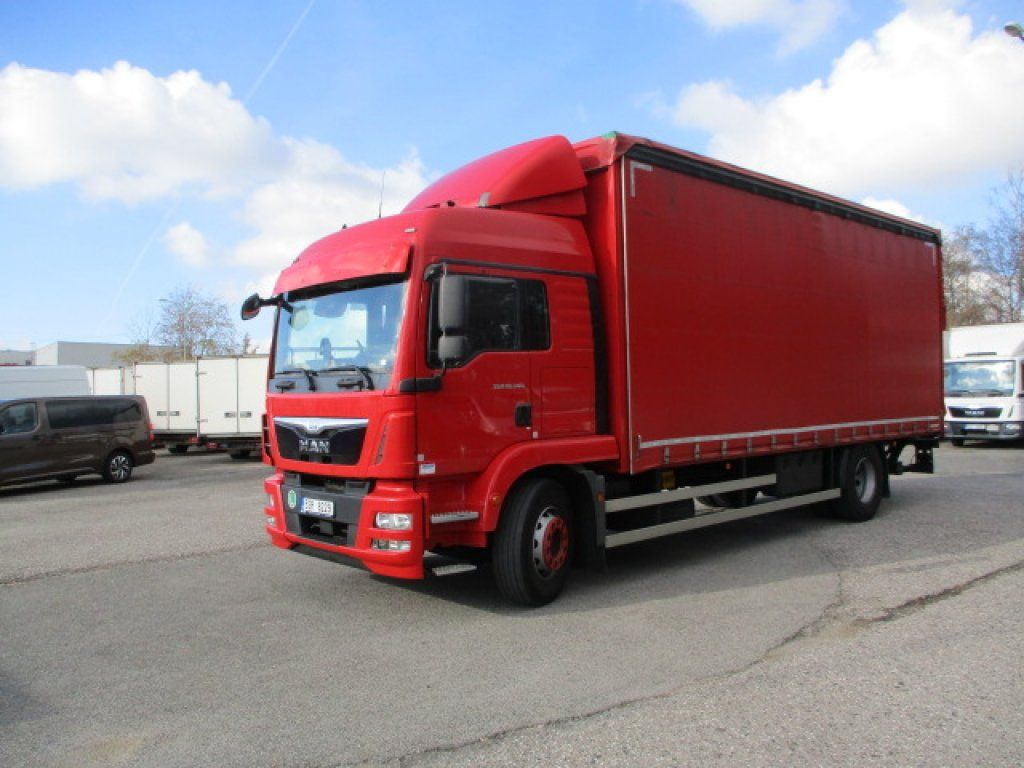 MAN TGM 18.340 mit LBW - Truk dengan terpal samping: gambar 1 MAN TGM 18.340 mit LBW - Truk dengan terpal samping: gambar 1