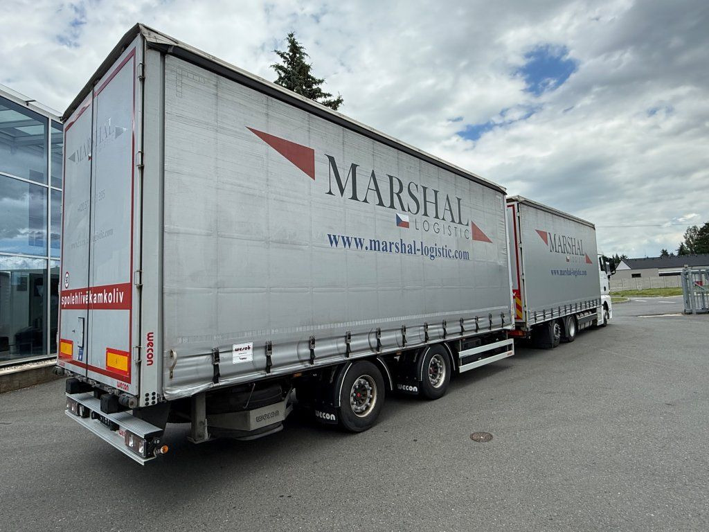 MAN TGX24.510 EURO 6 6x2 + Wecon - Truk dengan terpal samping, Trailer dengan terpal samping: gambar 3 MAN TGX24.510 EURO 6 6x2 + Wecon - Truk dengan terpal samping, Trailer dengan terpal samping: gambar 3