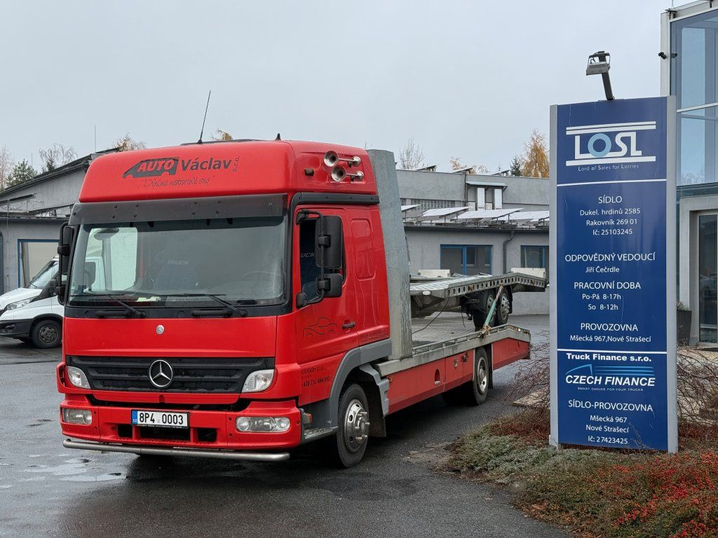 Mercedes-Benz 818 Atego EURO 3 + trailer VAPP 2020 year - Truk pengangkut mobil: gambar 1 Mercedes-Benz 818 Atego EURO 3 + trailer VAPP 2020 year - Truk pengangkut mobil: gambar 1