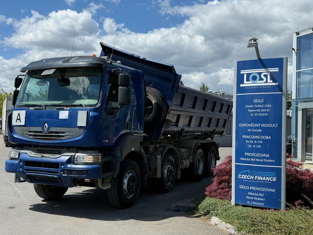 Renault Kerax 450 S3 8x4 EURO 4 - Truk jungkit: gambar 2 Renault Kerax 450 S3 8x4 EURO 4 - Truk jungkit: gambar 2