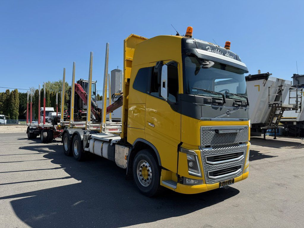 Volvo FH 16 750 6x4 + Fliegl - Truk logging, Truk derek: gambar 2 Volvo FH 16 750 6x4 + Fliegl - Truk logging, Truk derek: gambar 2