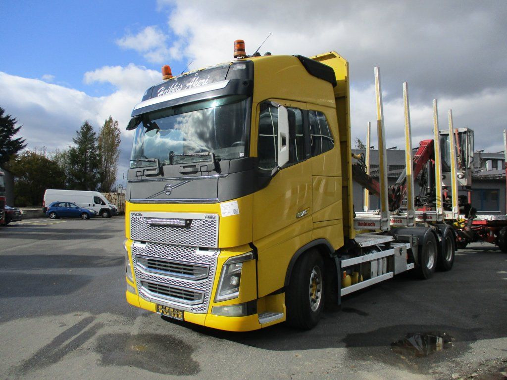 Volvo FH 16 750 6x4 + Fliegl - Truk logging, Truk derek: gambar 2 Volvo FH 16 750 6x4 + Fliegl - Truk logging, Truk derek: gambar 2