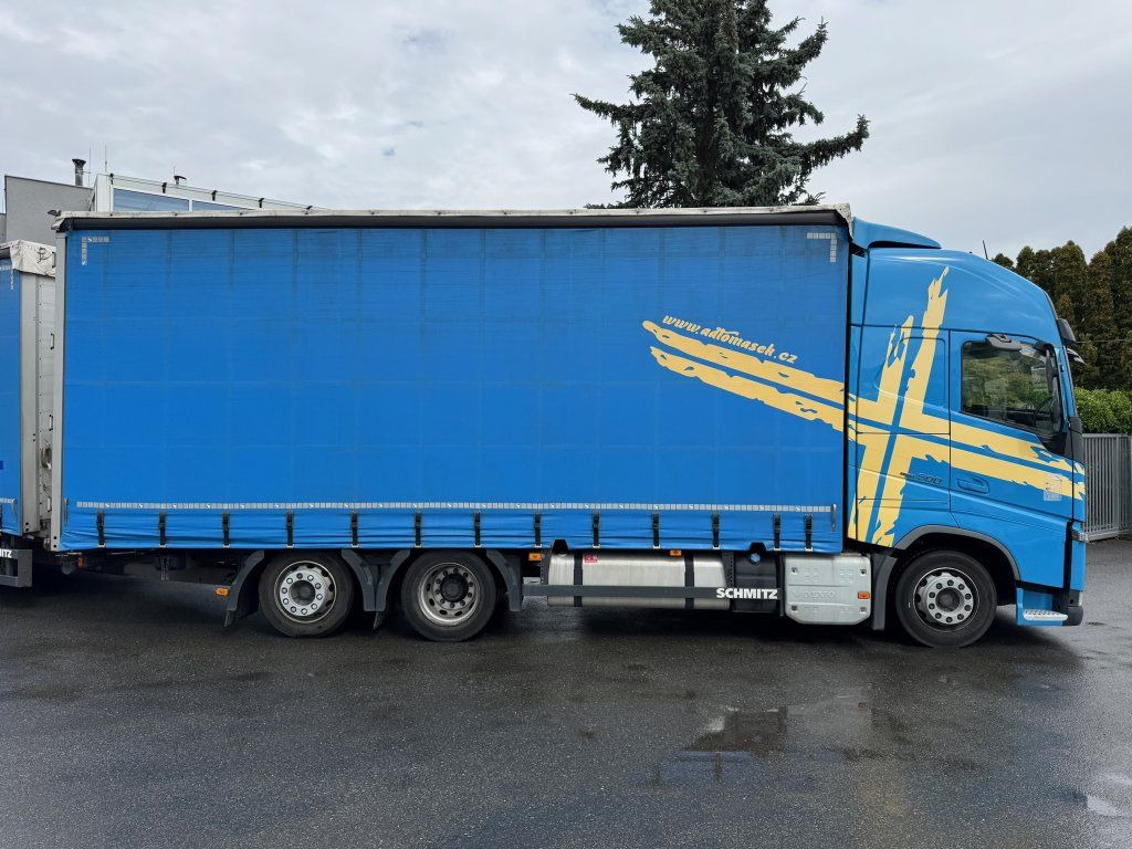 Volvo FH500 6x2 Euro 6 + Schmitz - Truk dengan terpal samping: gambar 2 Volvo FH500 6x2 Euro 6 + Schmitz - Truk dengan terpal samping: gambar 2