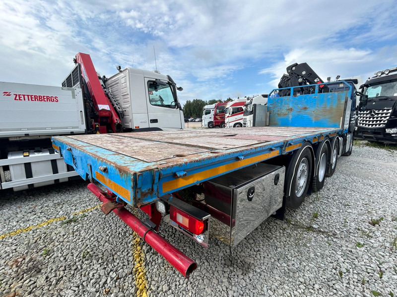 Volvo FM 460 8x2*6 | Hiab 302E-6 | TULOSSA - Truk flatbed, Truk derek: gambar 5 Volvo FM 460 8x2*6 | Hiab 302E-6 | TULOSSA - Truk flatbed, Truk derek: gambar 5
