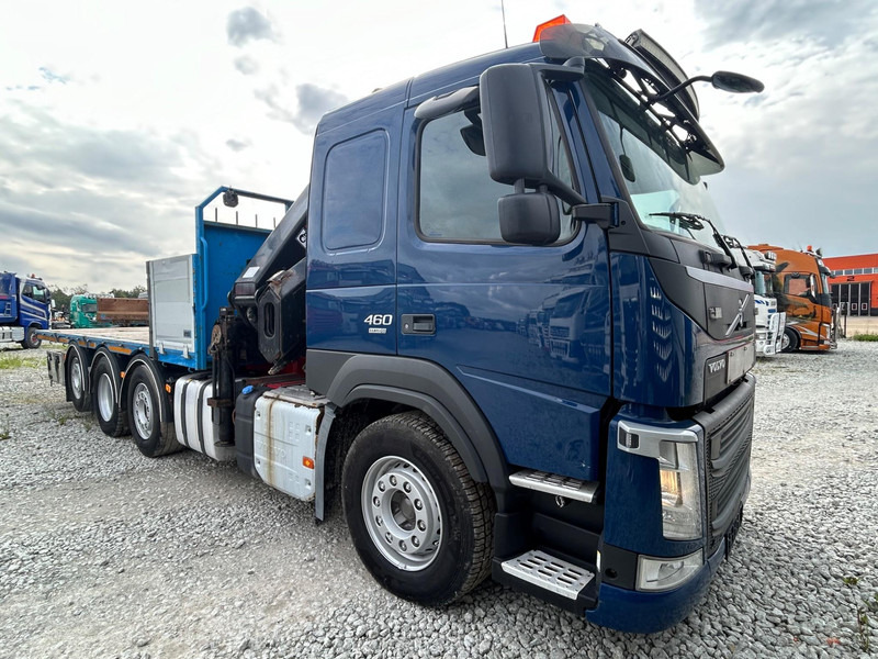 Volvo FM 460 8x2*6 | Hiab 302E-6 | TULOSSA - Truk flatbed, Truk derek: gambar 3 Volvo FM 460 8x2*6 | Hiab 302E-6 | TULOSSA - Truk flatbed, Truk derek: gambar 3