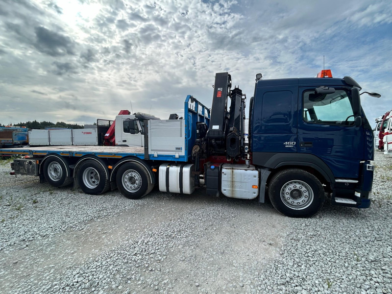 Volvo FM 460 8x2*6 | Hiab 302E-6 | TULOSSA - Truk flatbed, Truk derek: gambar 4 Volvo FM 460 8x2*6 | Hiab 302E-6 | TULOSSA - Truk flatbed, Truk derek: gambar 4
